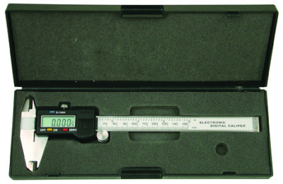 T74615 Штангенциркуль цифровой 150 мм 0-6"-1/1000)